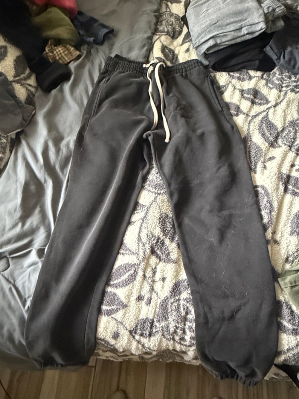 PacSun Black Drawstring Jogger Sweatpants